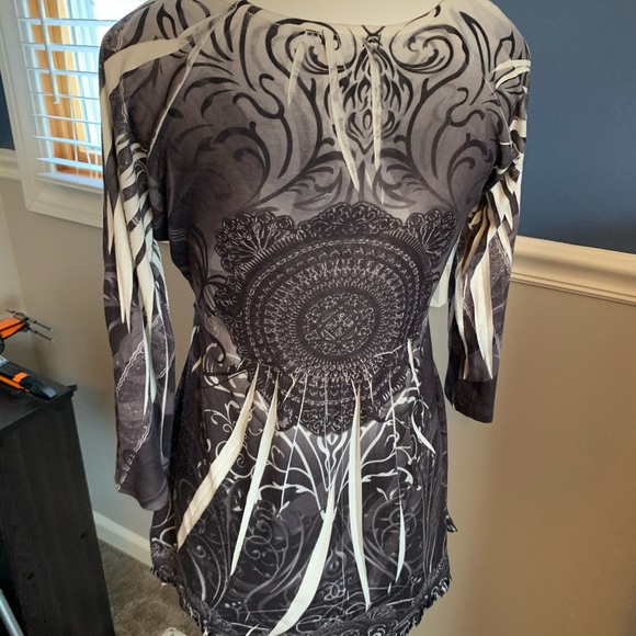 One World 3/4 length sleeve small - Picture 4 of 5